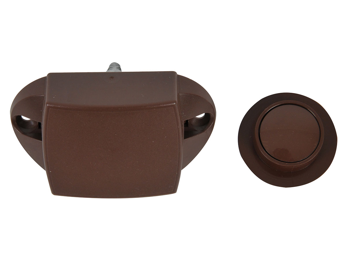 Obelink push-lock set - brown