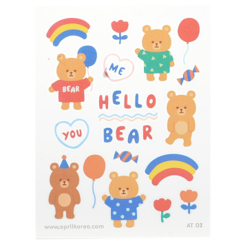 April Korea April Body Sticker