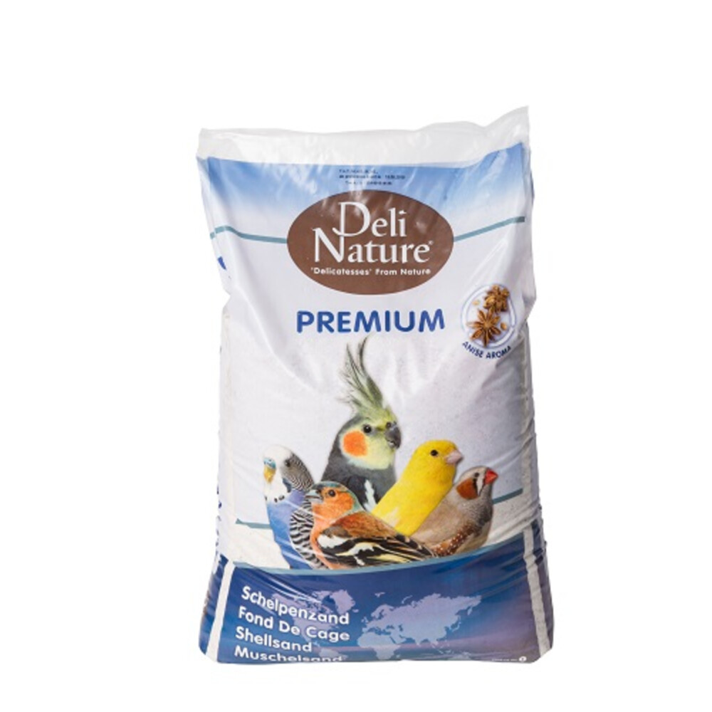 Deli Nature Schelpenzand Premium Wit20 kg