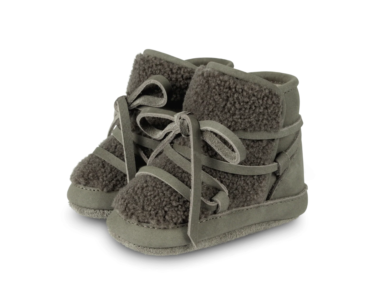 Cassi Booties | Stone Nubuck