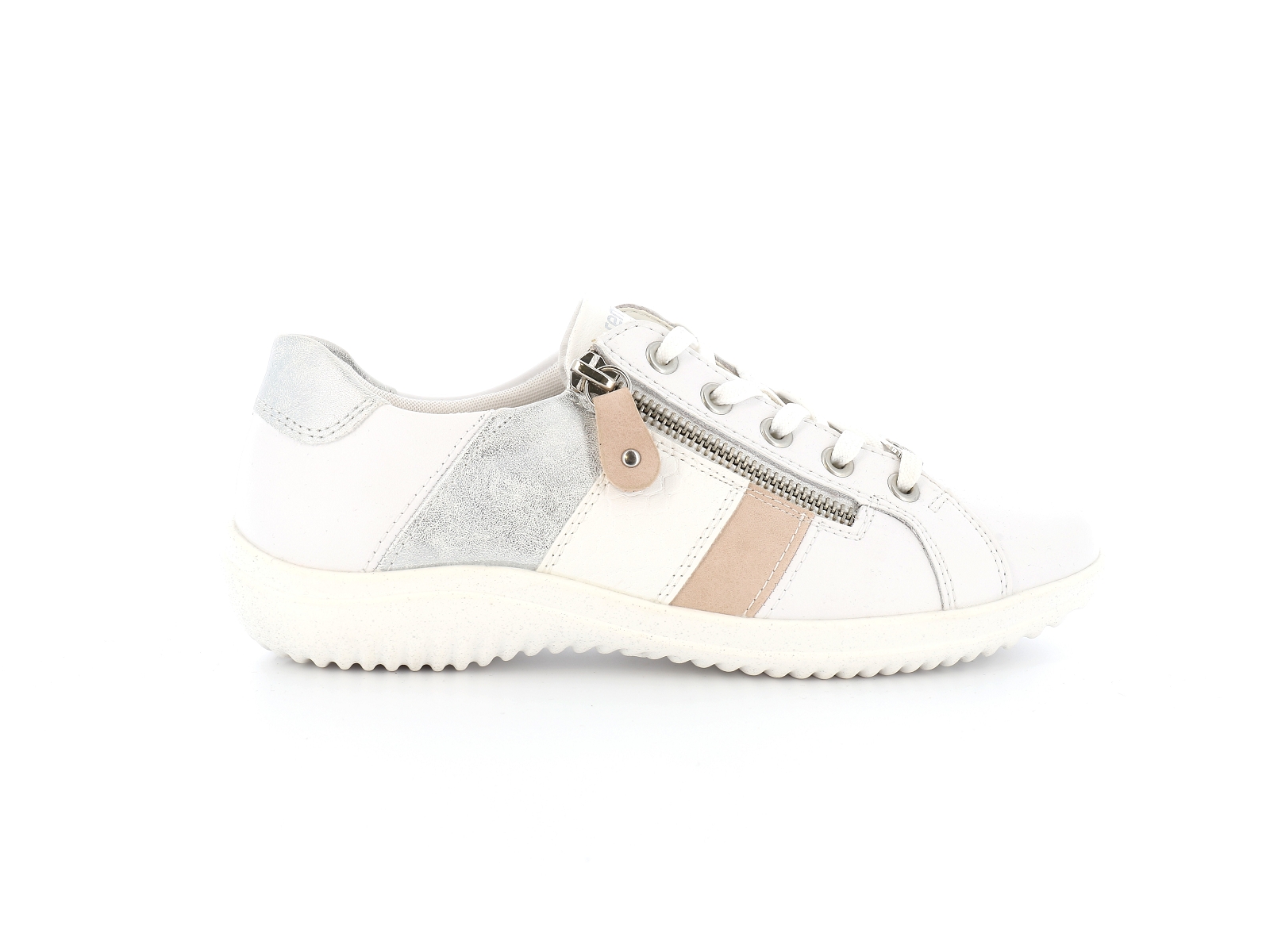 Remonte-D1E00 Cuir Blanc Beige