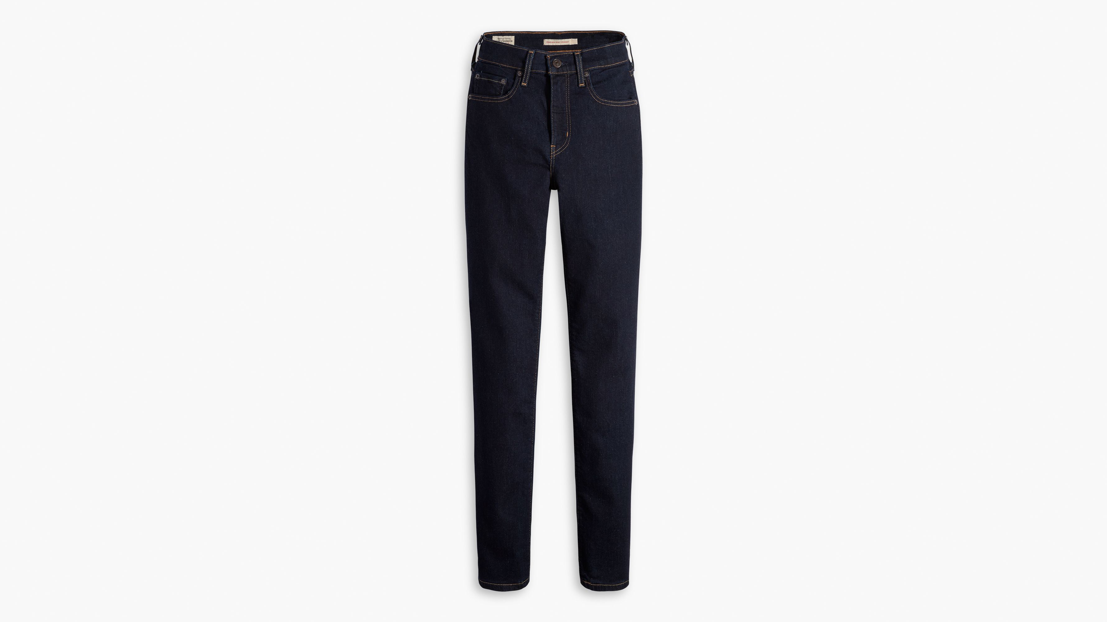 Jean 724™ taille haute droit - Dark Indigo Rinse - Bleu