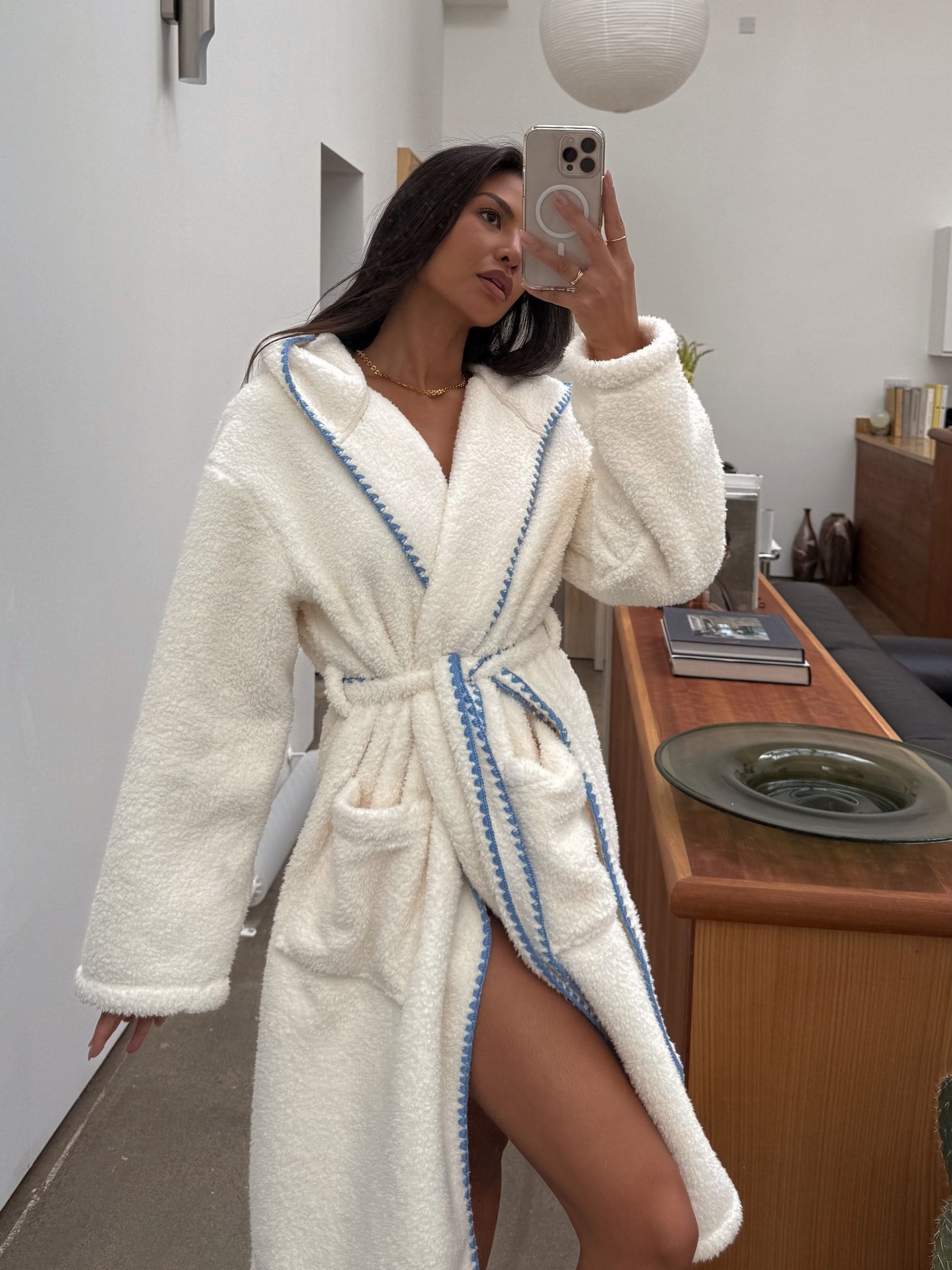 Never Fully Dressed Borg Fleece Robe
