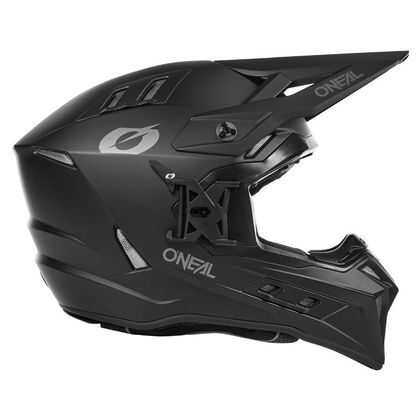 Casque cross O'Neal EX-SRS - SOLID V24 2024 - Noir