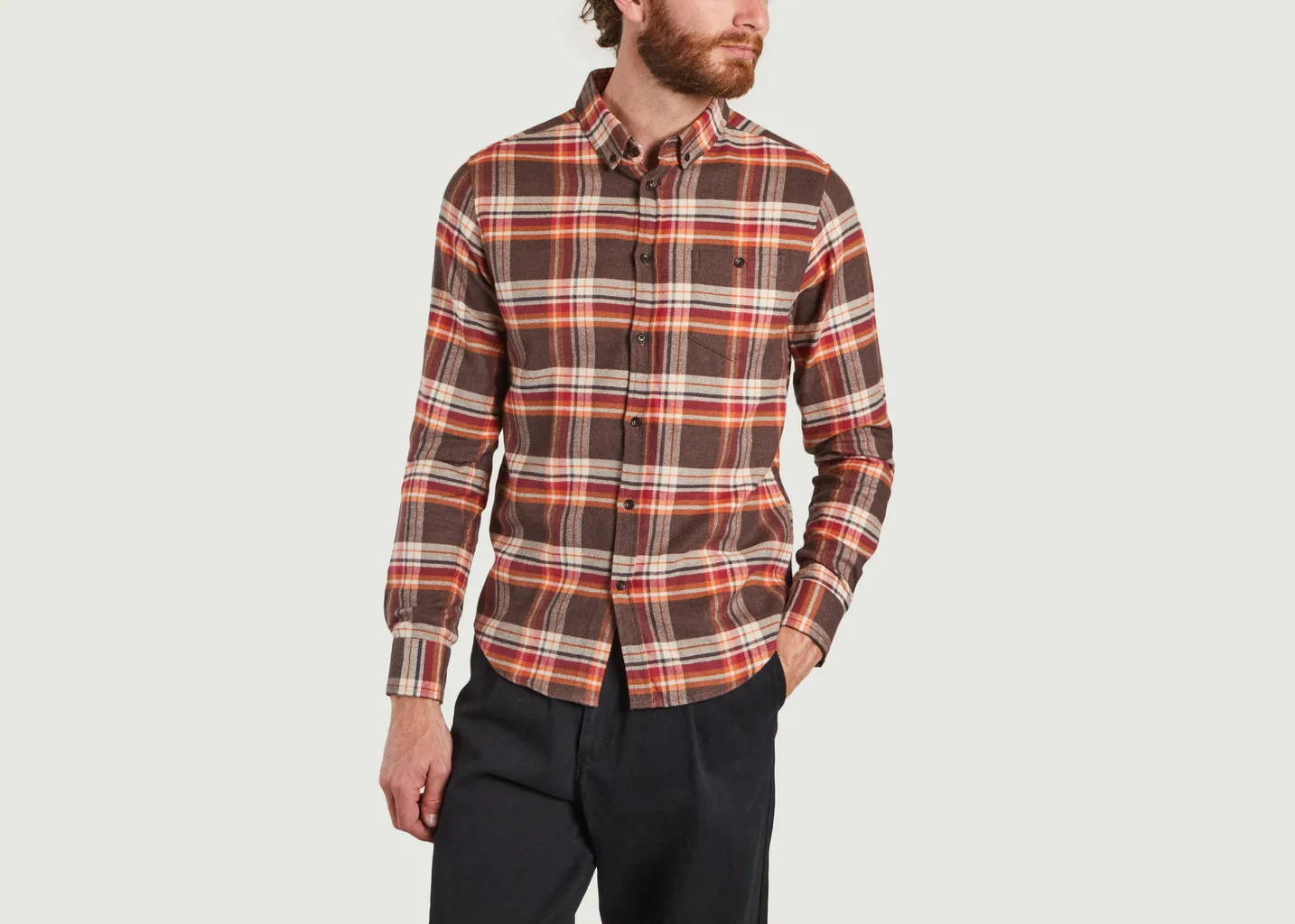 Chemise à carreaux Andral Olow