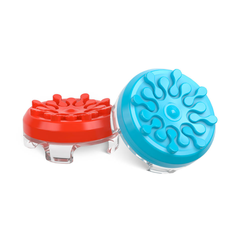 KontrolFreek Splash Thumbsticks Nintendo Switch - blauw/rood
