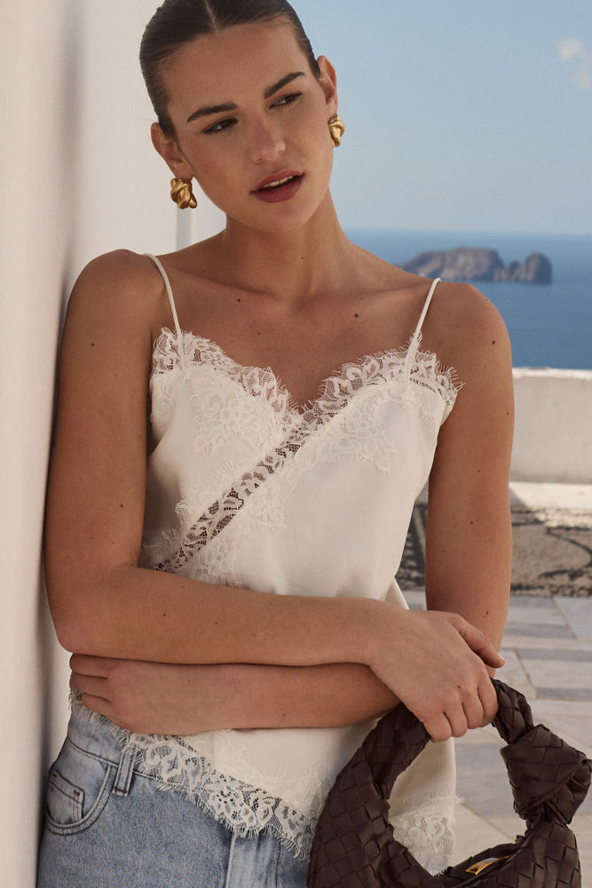 Ivy top creme