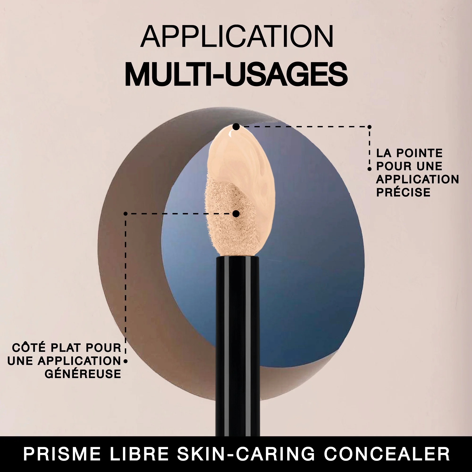 PRISME LIBRE SKIN-CARING CONCEALER Le correcteur soin multi-usage |- N385