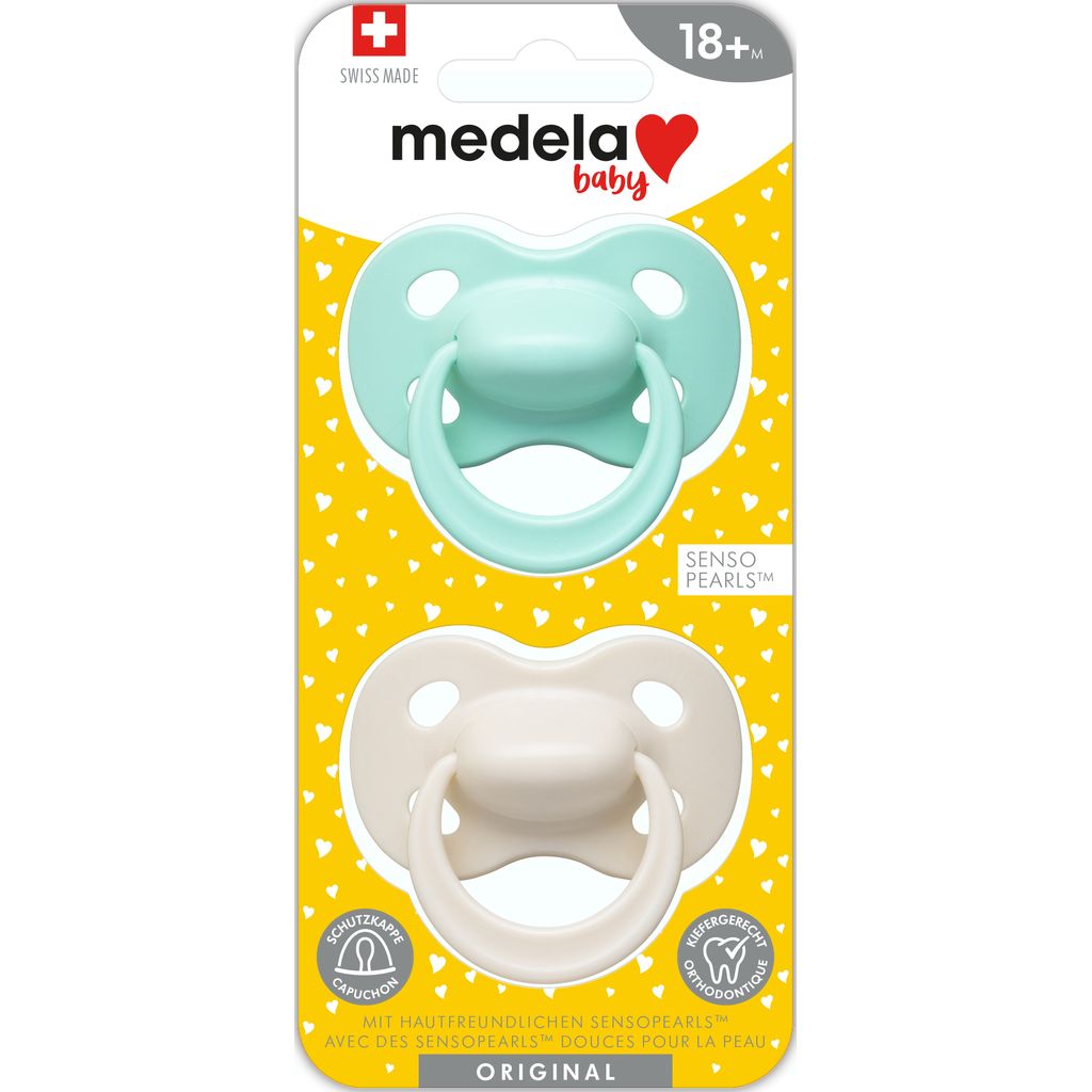 MedelaMedela   Baby Beruhigungssauger Original Duo Pastel 6-18M
