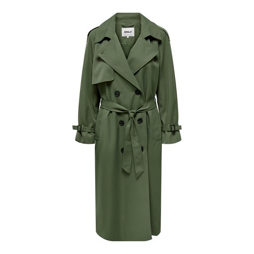 ONLY Chloe Trenchcoat, Four Leaf Clover, XS
