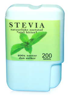 Beautylin Stevia Niet Bitter Dispenser Tabletten 200ST