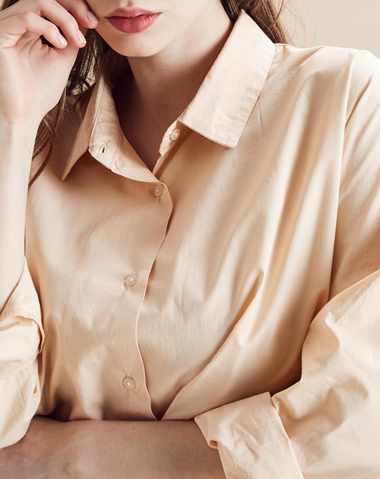 Chloé Stora Chemise Céline nude