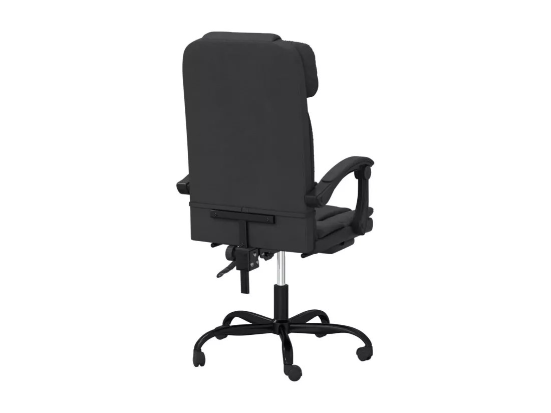 Fauteuil inclinable de bureau Noir Similicuir