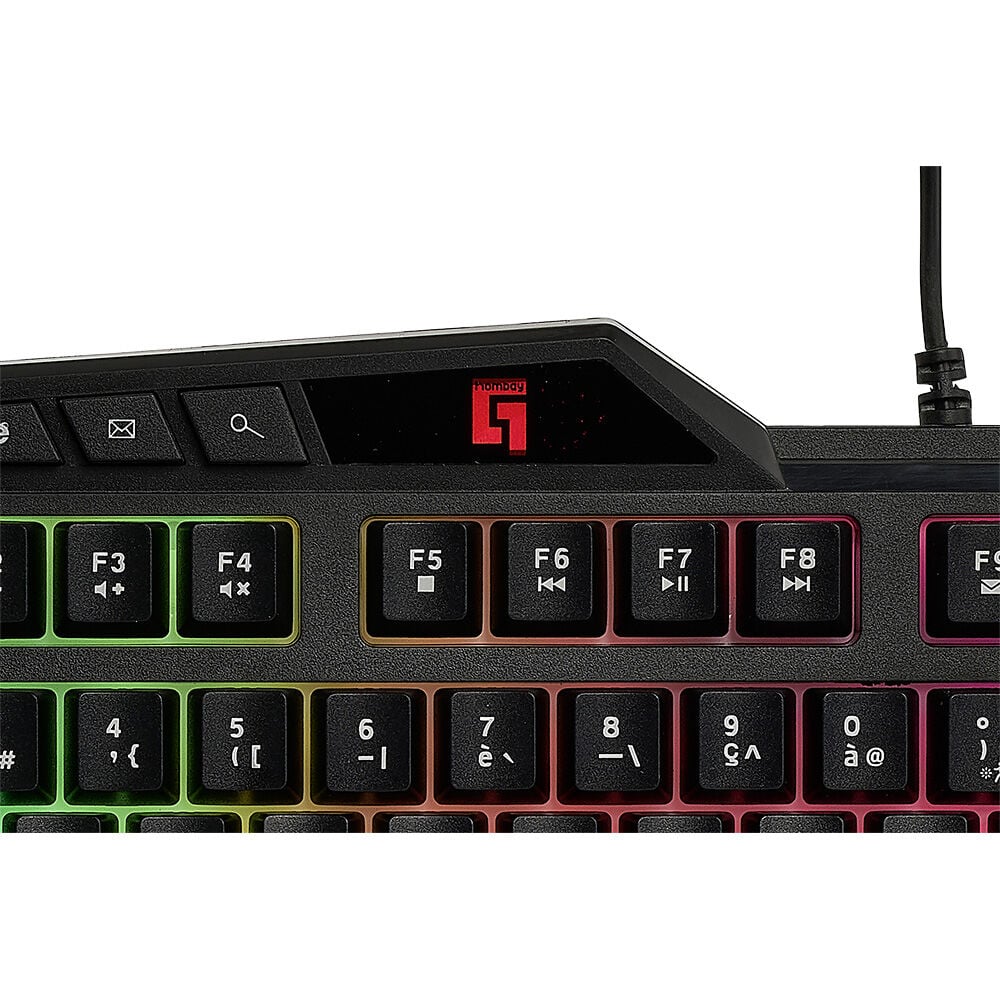 Clavier Gaming à led Homday Gaming