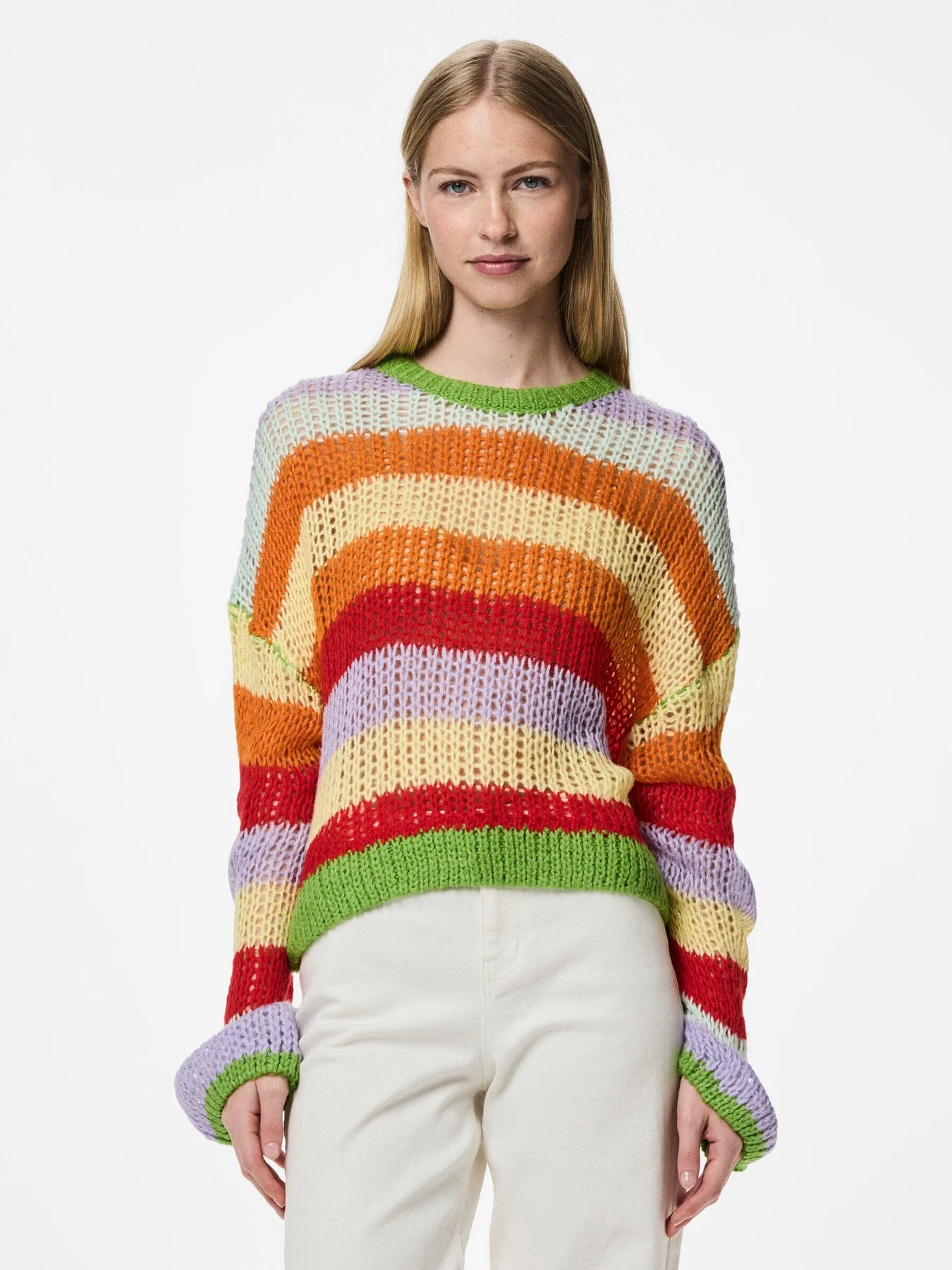 Pieces Pchilje Ls O-Neck Knit
