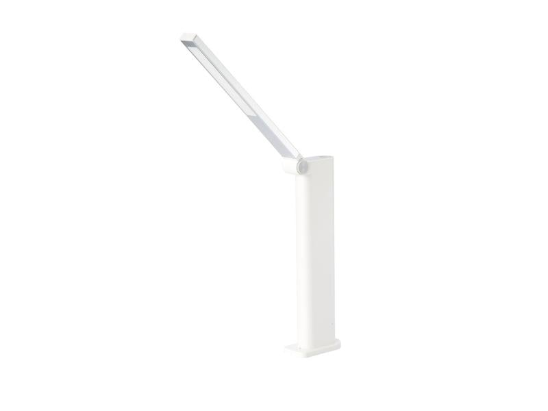 Philips Schreibtischleuchte Amber DSK202 40K, Weiss Dimmbar LED-Tischleuchte