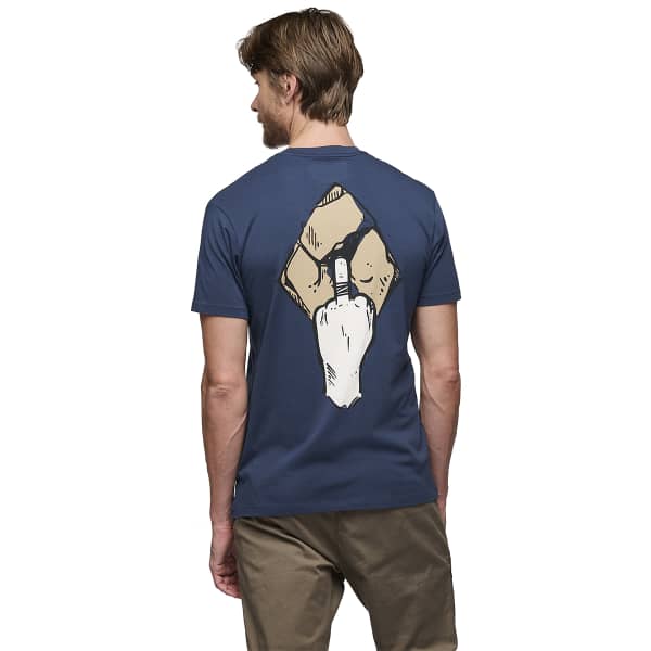 T-shirt escalade BLACK DIAMOND MONO POCKET SS TEE INDIGO