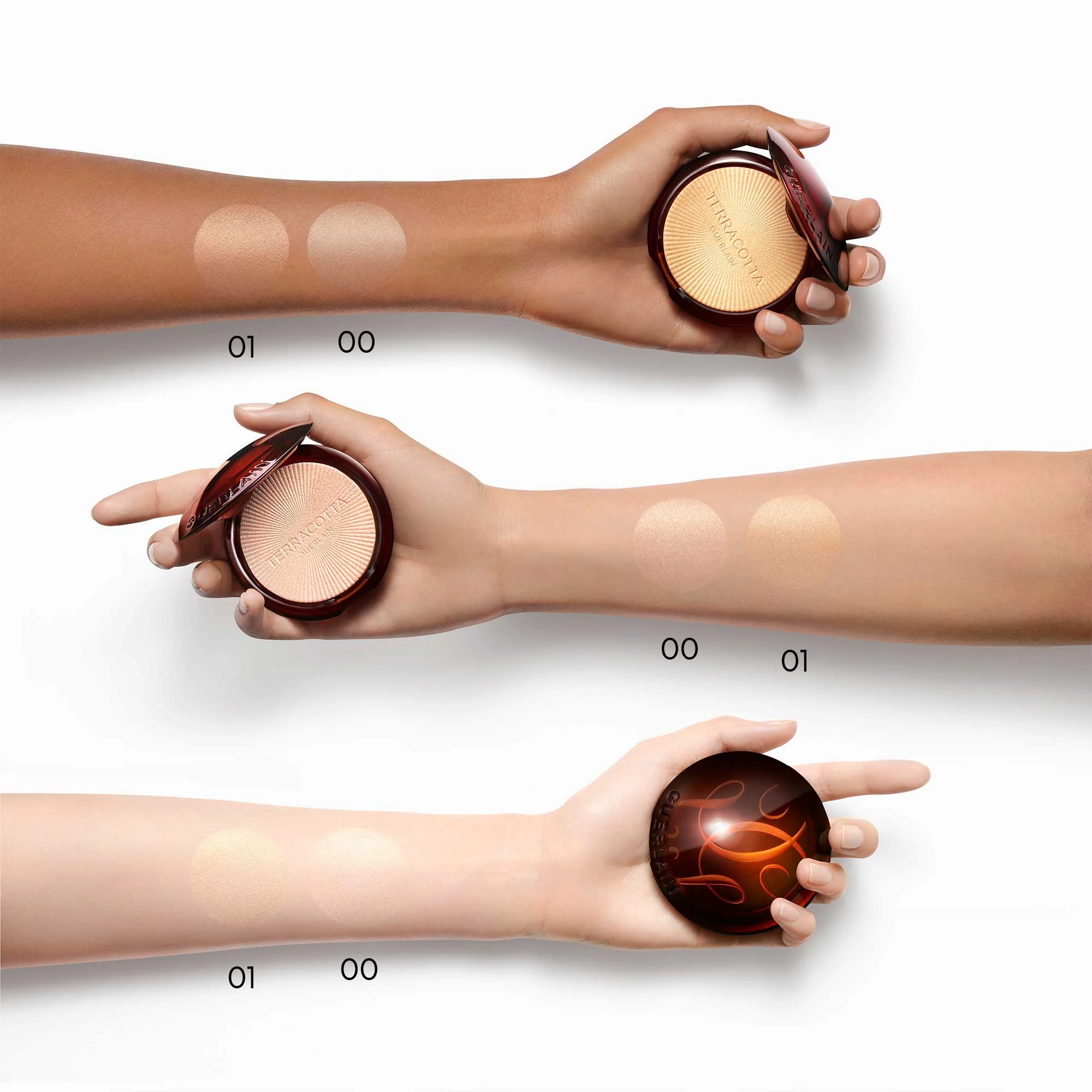 TERRACOTTA LUMINIZER La Poudre Enlumineur - 96 d'ingrédients d'origine naturelle |- IVOIR ROSÉ