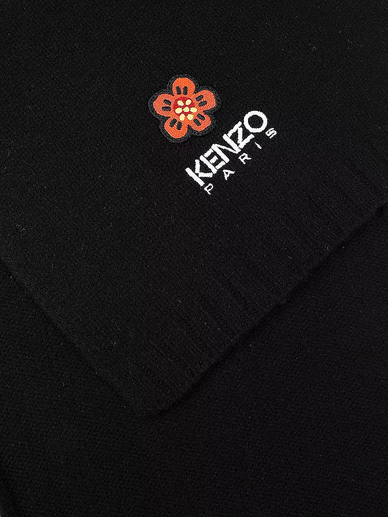 KENZO Schal schwarz