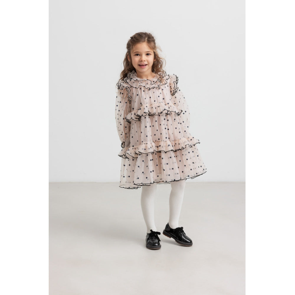 Køb MarMar Tulle Black Dots Dakira LS Kjole