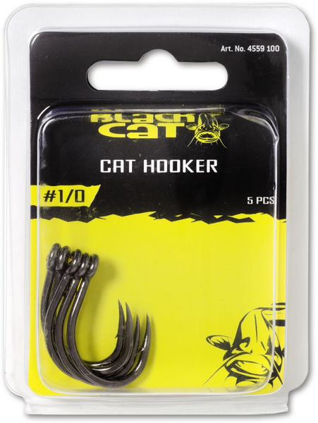 Black Cat Cat Hooker DG Coating, 5 pièces !