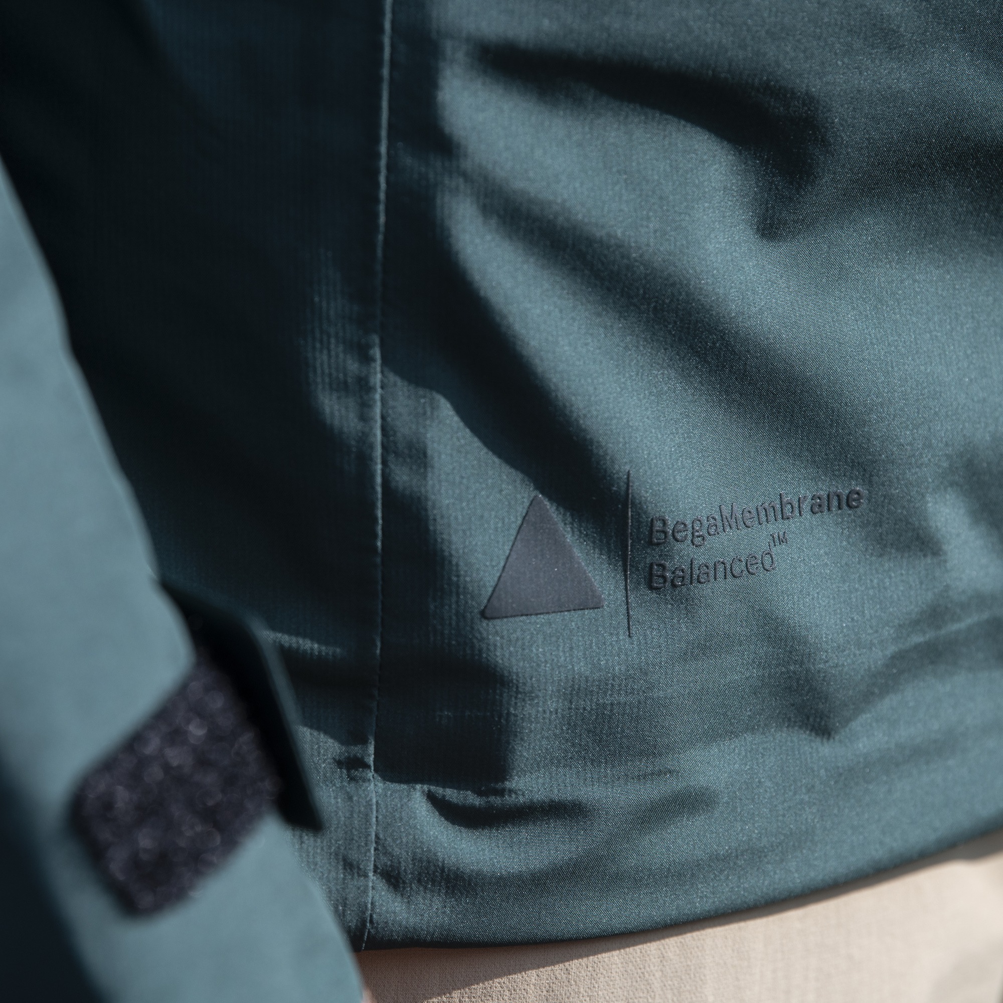 Rabot Light 3L Shell Jacket Herre Duke Green/Navy Blue
