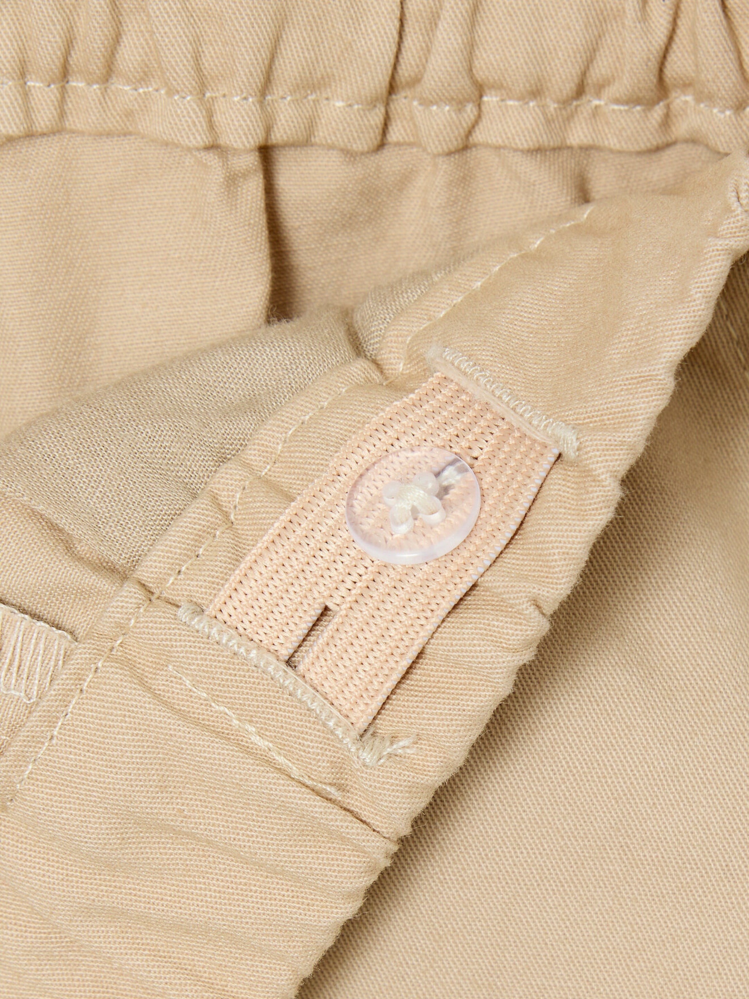 Vertbaudet Festliches Jungen-Set: Hemd & Shorts beige