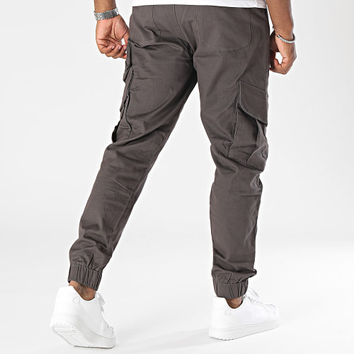 Pantalon Cargo Gris Anthracite