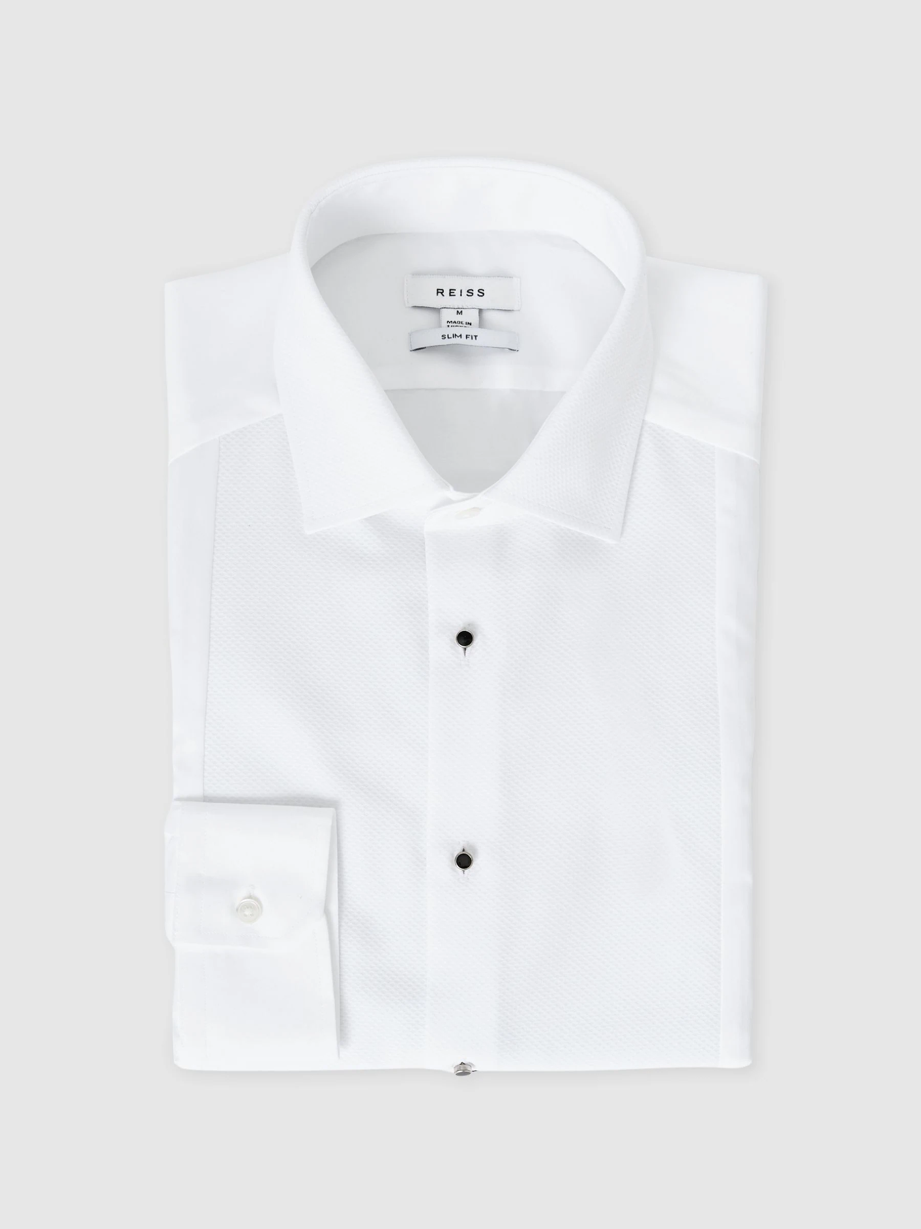 Reiss Marcel Cotton Marcella Tuxedo Shirt Regular-Fit