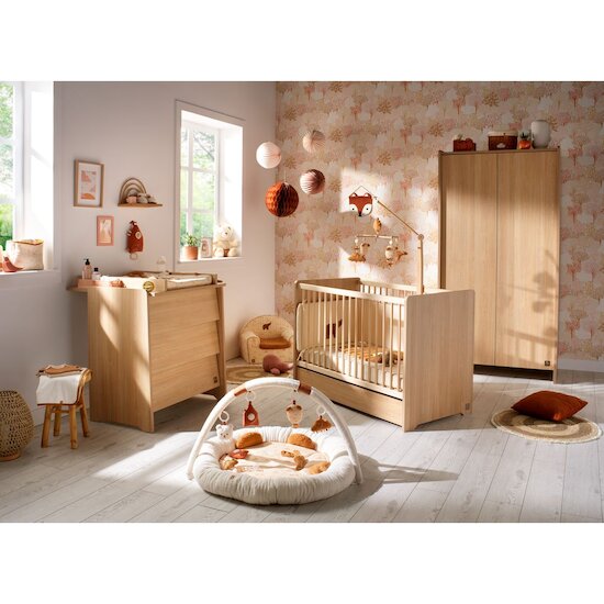 Cannelle Commode   Chêne miel        de               Sauthon Baby's Sweet Home