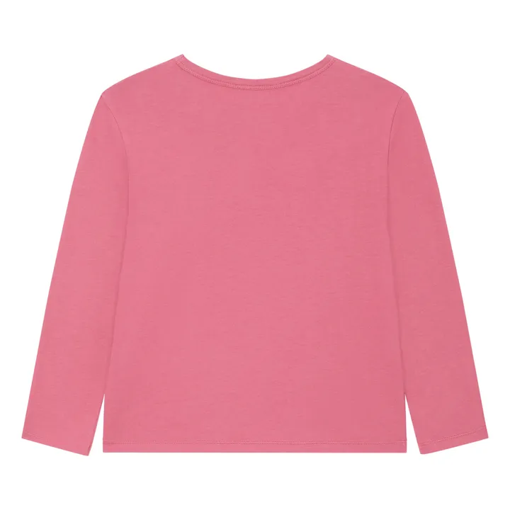 SMALLABLE BASICS T-Shirt Fille Manches Longues Coton Bio | Vieux Rose