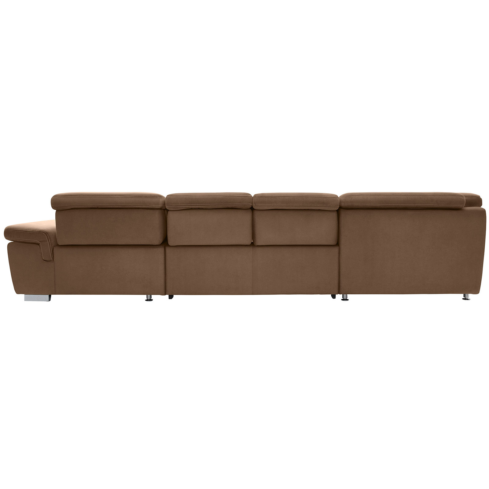 polsterpower Boxspring-Wohnlandschaft - Holiday mandel - Basismodell - Recamiere rechts