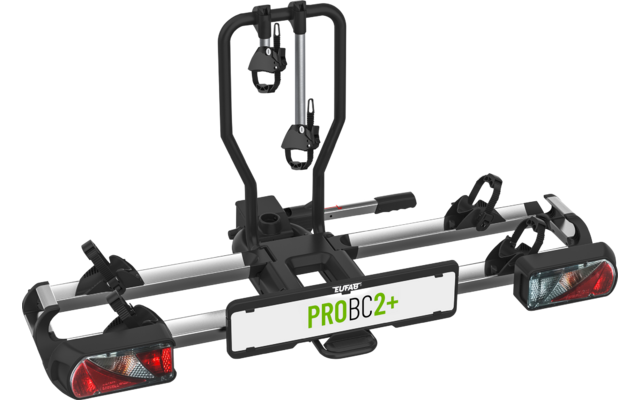 EUFAB Kupplungs-Fahrradträger PROBC2+ für 2 Fahrräder, E-Bike geeignet