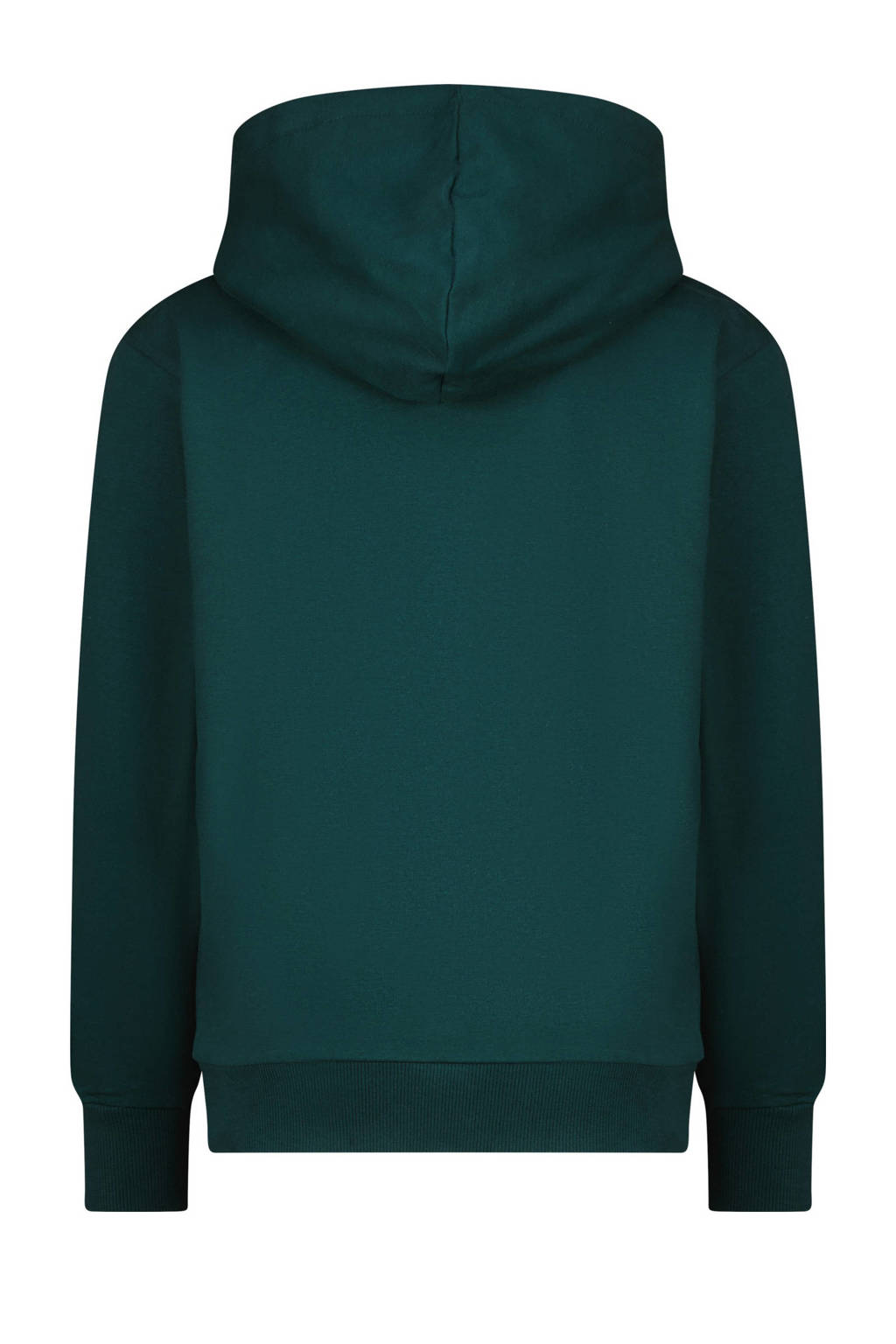 Raizzed hoodie Valencia met printopdruk warm donkergroen