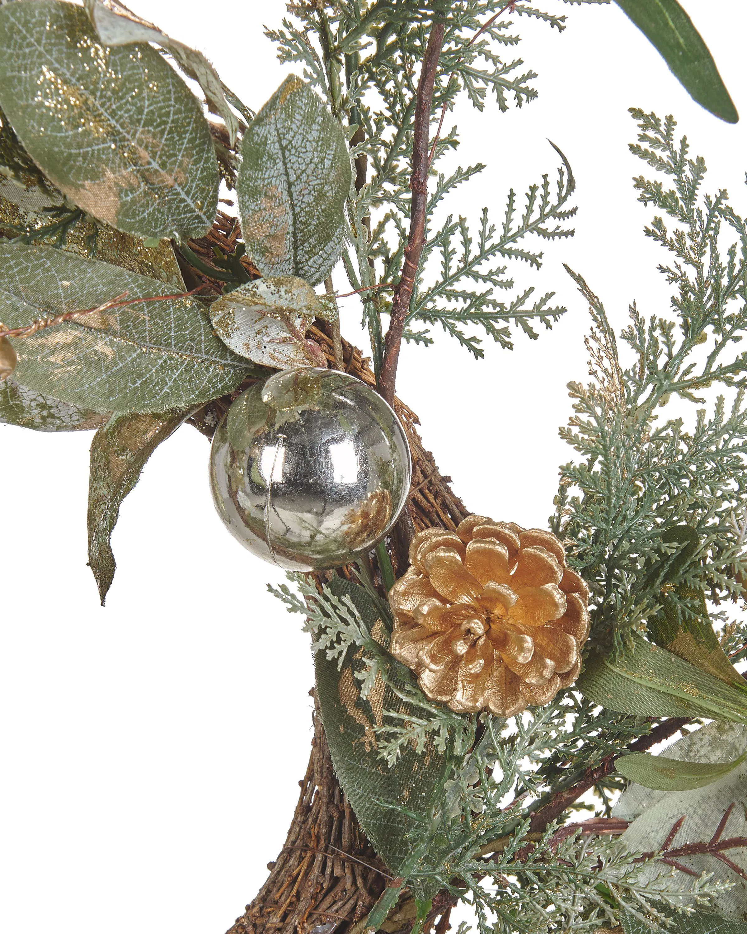 Kerstkrans HOVILA Goud 45 cm