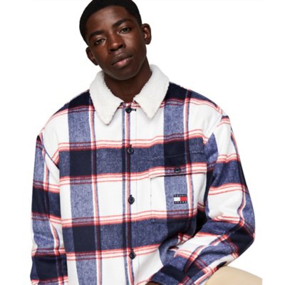 Sherpa homme Tjm Check Sherpa TOMMY HILFIGER