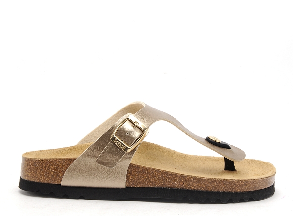 Scholl mules et sabots plats femme nicole 30055 beige