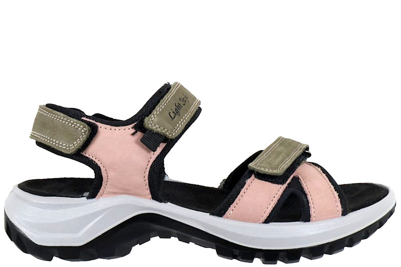 IMAC SANDAL I FLERFARVET SKIND