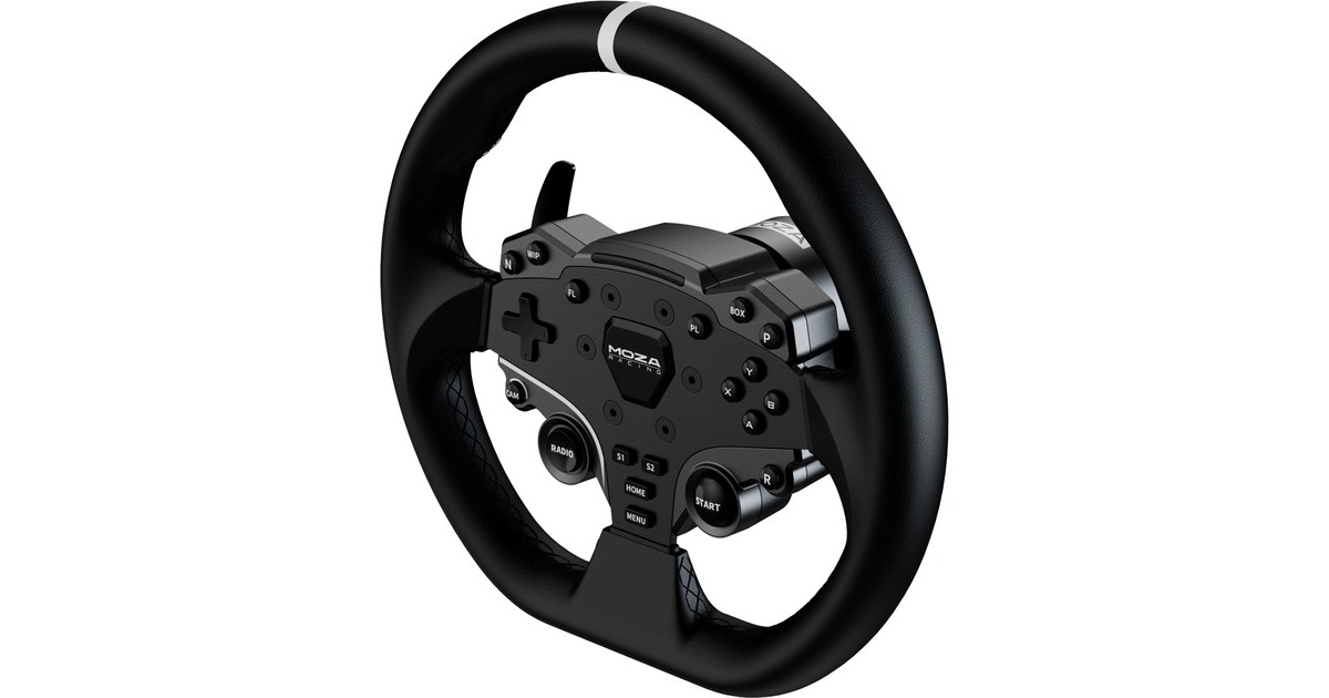 MOZAR5 + ES + SRP bundel  (Zwart, Basis, stuur en pedalen)