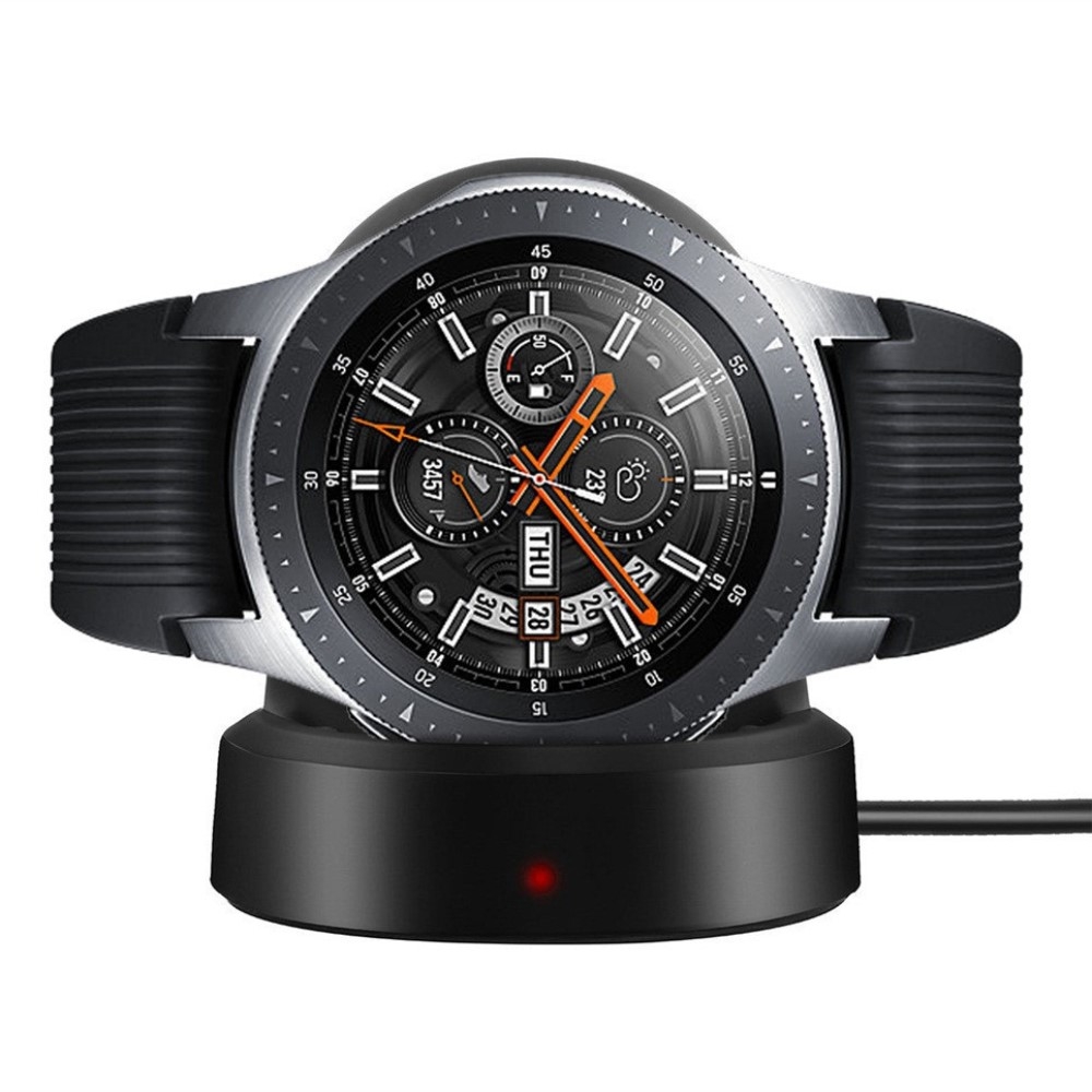 Samsung Galaxy Watch (46mm/42mm) USB Ladestation Dockingstation - Schwarz