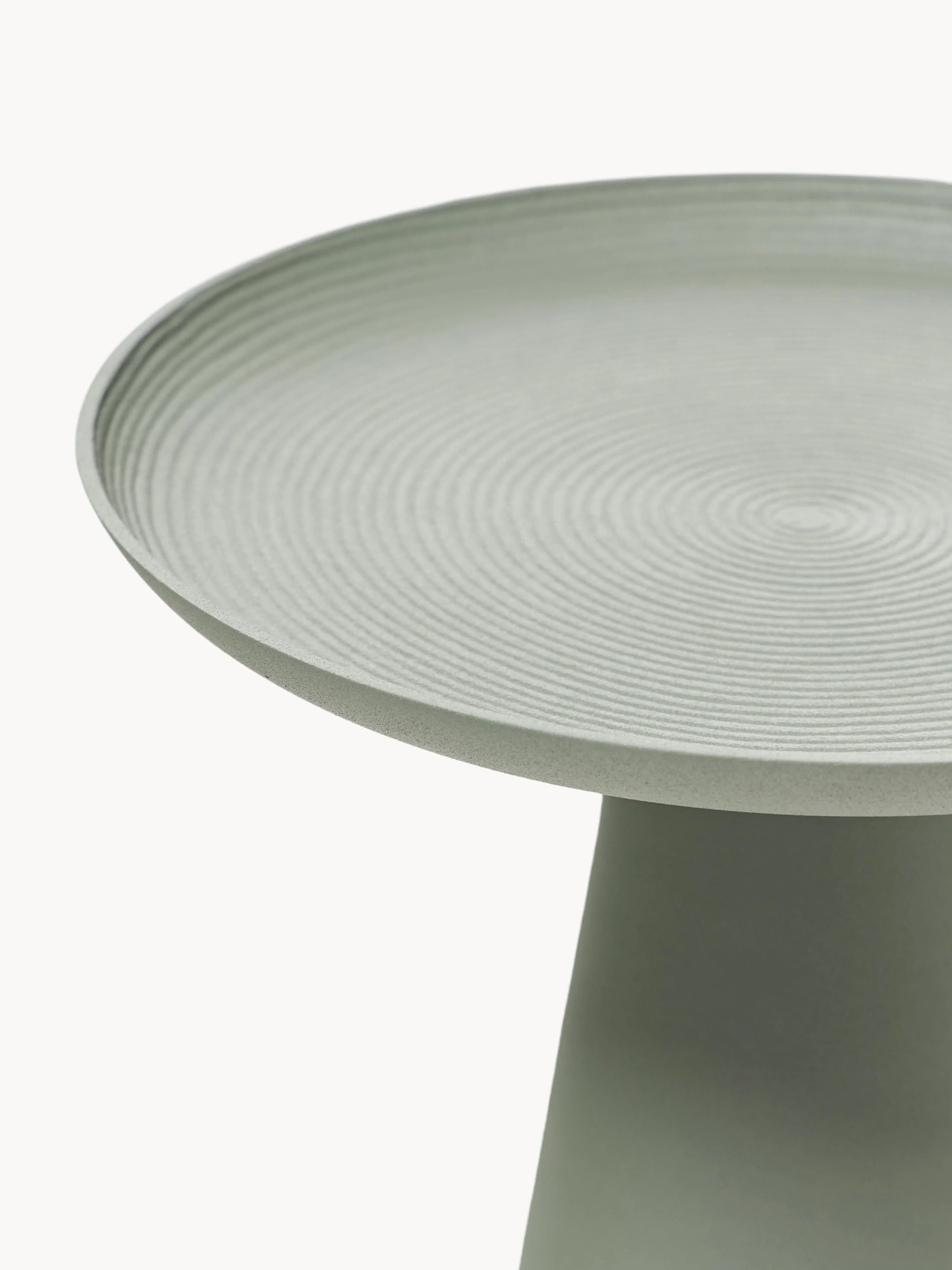 Ronde bijzettafel Ringar van metaal