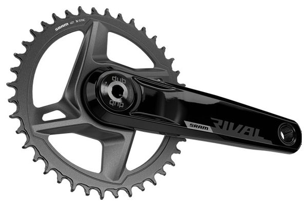 Pédalier Sram Rival D1 DUB Wide 46 Dents 1x12V (sans boitier) Noir