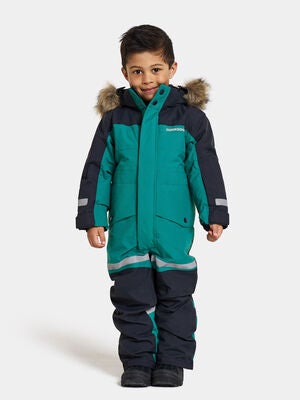 Didriksons Bjärven Vinterdress, Petrol Green