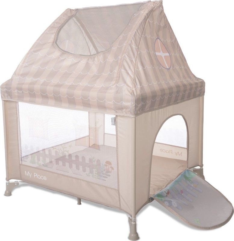 Lorelli - My Place - Inklapbare Box - Beige - Materiaal: Mesh