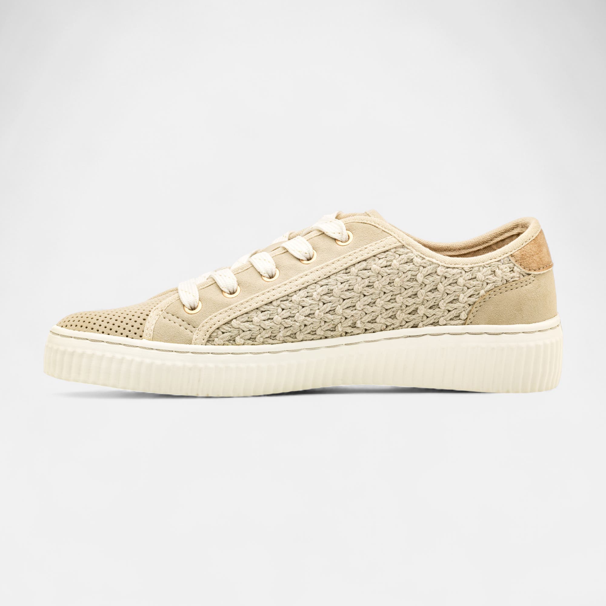 Baskets basses Femme beige