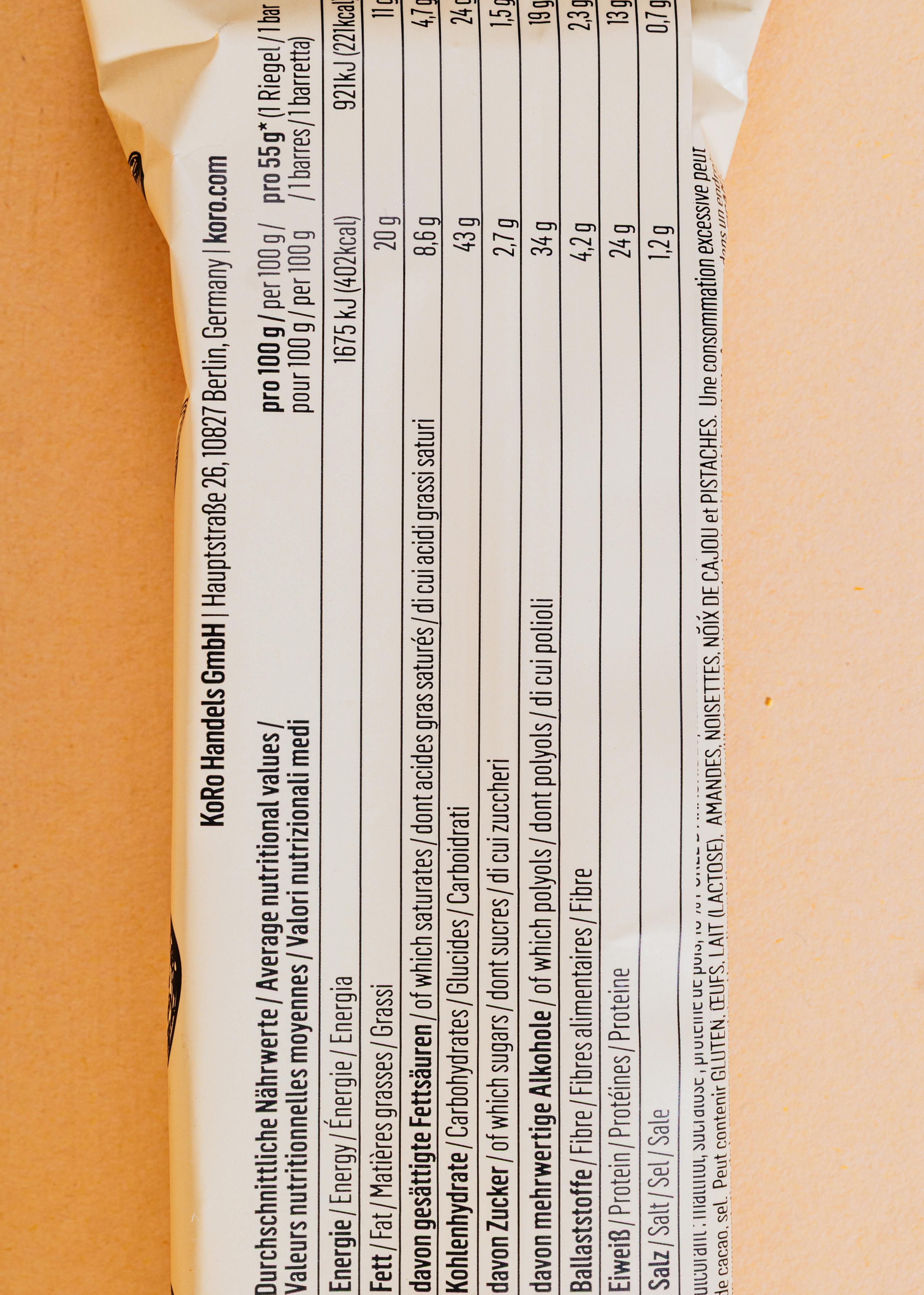 Protein Bar Deluxe Vegan Peanut 55 g