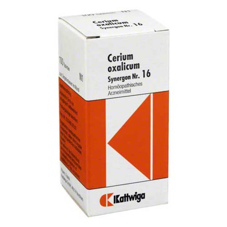 Synergon 16 Cerium oxalicum Tabletten, 100 St