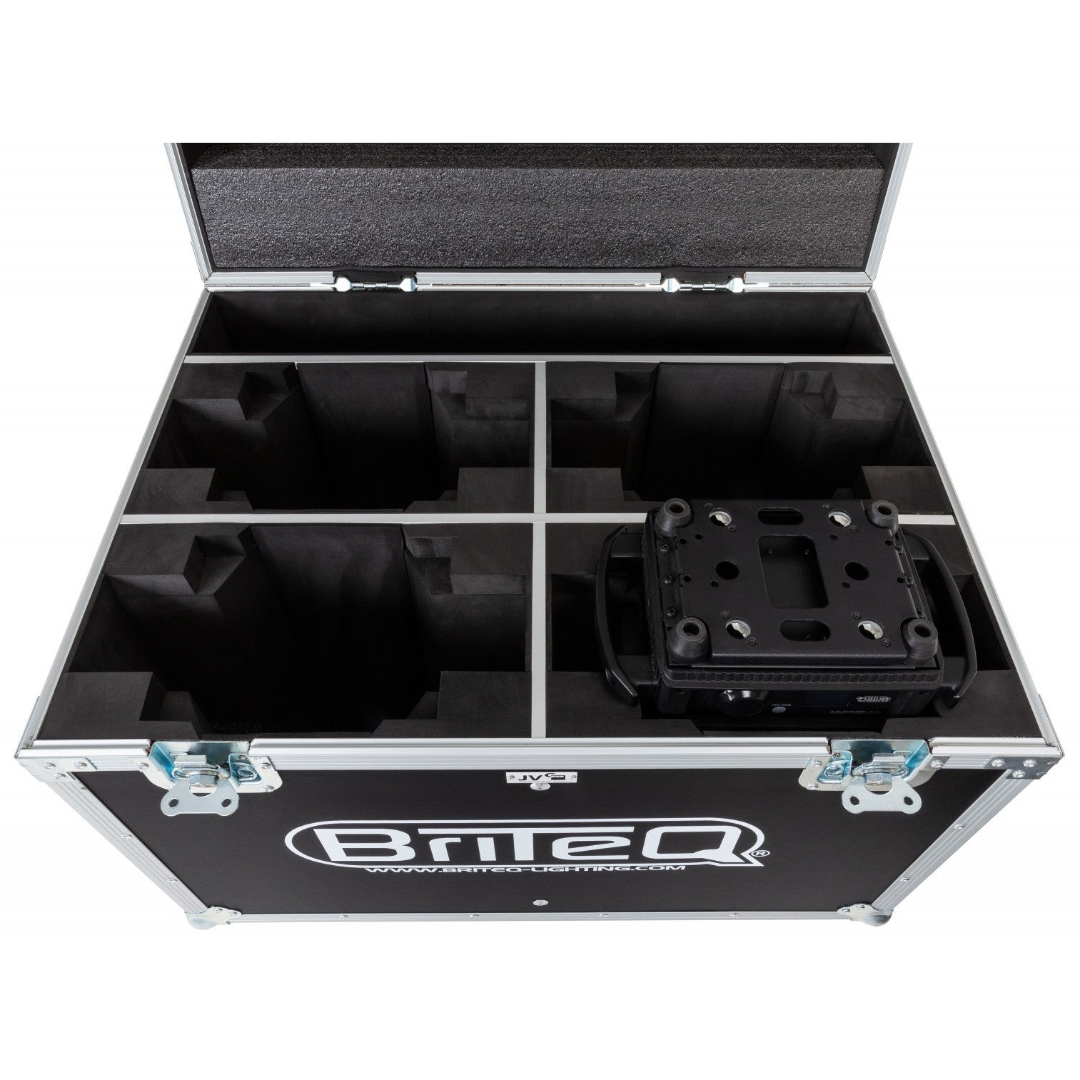 JV Case Moving Head Case 7 flightcase voor 4x BT-Shark moving heads