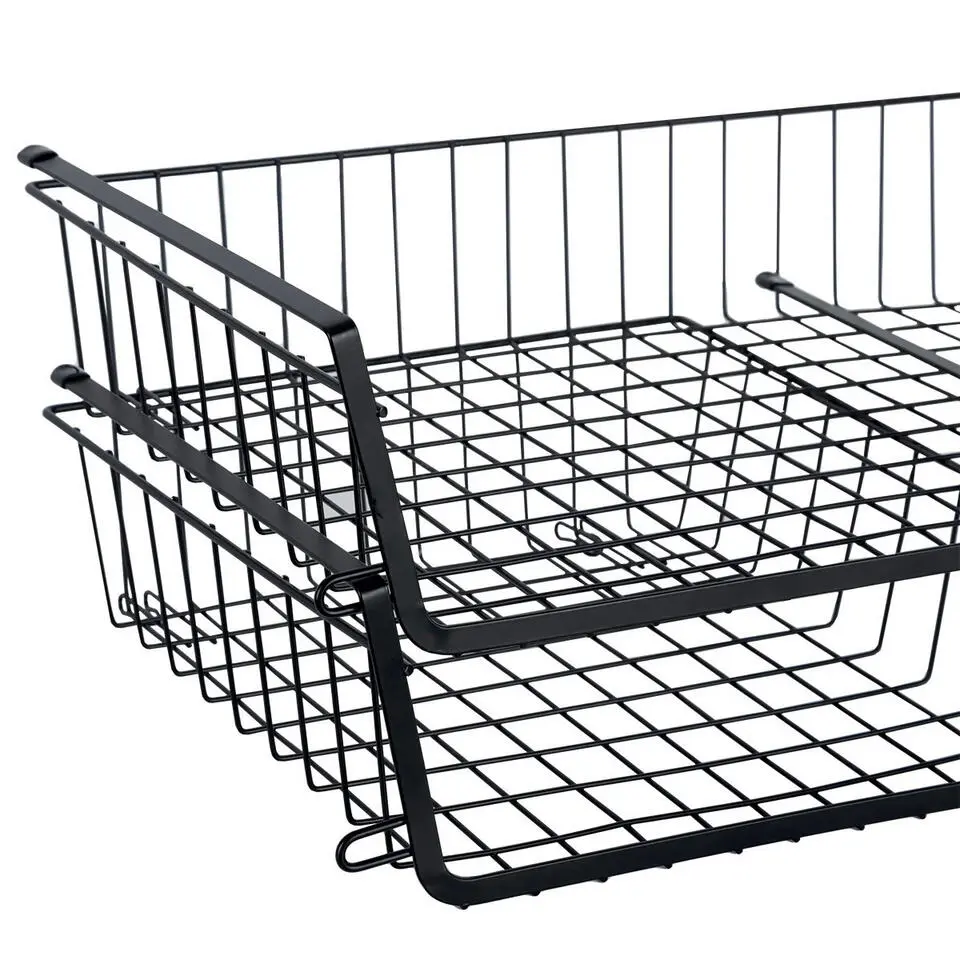 5Five Hangmand voor kast - metaal - 31 x 31 x 12 cm - zwart