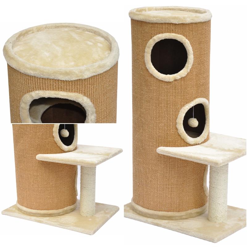 Nanook Kratztonne Casimir 100 x 37 cm braun